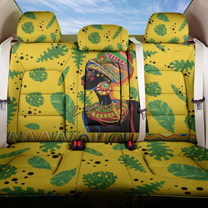 Personalized African Woman Back Car Seat Cover Tropical Style