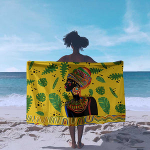 Personalized African Woman Sarong Tropical Style