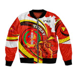 Ethiopia Tigray Bomber Jacket Revolution Emblem Freedom Fighters and Flag