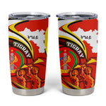 Ethiopia Tigray Tumbler Cup Revolution Emblem Freedom Fighters and Flag