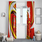 Ethiopia Tigray Window Curtain Revolution Emblem Freedom Fighters and Flag