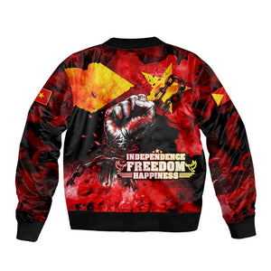 Tigrayans Independence Bomber Jacket I Stand with Tigray - Fist of Freedom