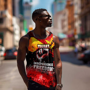 Tigrayans Independence Men Tank Top I Stand with Tigray - Fist of Freedom