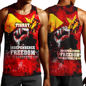 Tigrayans Independence Men Tank Top I Stand with Tigray - Fist of Freedom