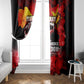 Tigrayans Independence Window Curtain I Stand with Tigray - Fist of Freedom