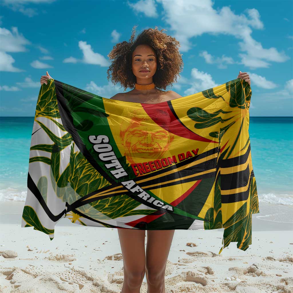 South Africa Freedom Day Mandela Sarong National Pride Protea Flower