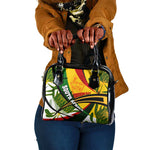 South Africa Freedom Day Mandela Shoulder Handbag National Pride Protea Flower