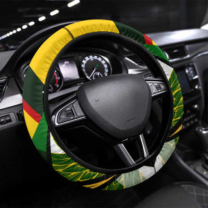 South Africa Freedom Day Mandela Steering Wheel Cover National Pride Protea Flower