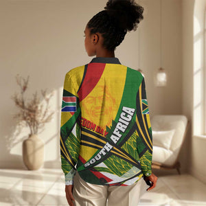 South Africa Freedom Day Mandela Women Casual Shirt National Pride Protea Flower