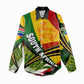 South Africa Freedom Day Mandela Women Casual Shirt National Pride Protea Flower