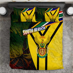 Coat Of Arms South Africa Bedding Set Protea Unity Heritage