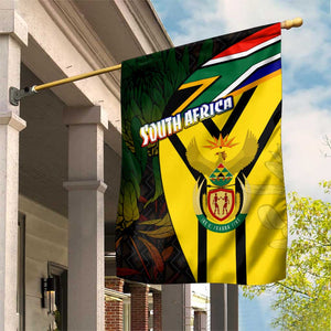 Coat Of Arms South Africa Garden Flag Protea Unity Heritage