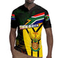 Coat Of Arms South Africa Rugby Jersey Protea Unity Heritage