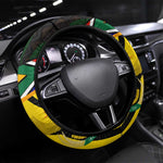Coat Of Arms South Africa Steering Wheel Cover Protea Unity Heritage