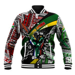 South Africa Fist of Freedom Baseball Jacket Never Give Up