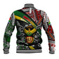 South Africa Fist of Freedom Baseball Jacket Never Give Up