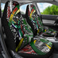South Africa Fist of Freedom Car Seat Cover Never Give Up
