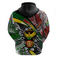 South Africa Fist of Freedom Hoodie Never Give Up