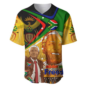South Africa Heritage Nelson Mandela Baseball Jersey Happy Freedom Day Victory Art