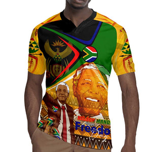 South Africa Heritage Nelson Mandela Rugby Jersey Happy Freedom Day Victory Art