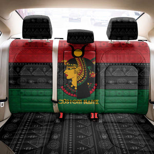 Personalized Queen of Egypt Back Car Seat Cover in Pan-African Colors