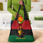 Personalized Queen of Egypt Grocery Bag in Pan-African Colors