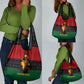 Personalized Queen of Egypt Grocery Bag in Pan-African Colors