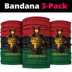 Personalized Queen of Egypt Neck Gaiter in Pan-African Colors DT02