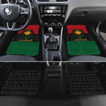 Personalized Ancient Egypt Car Mats - Pharaoh in Pan-African Colors