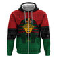 Personalized Ancient Egypt Hoodie - Pharaoh in Pan-African Colors