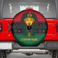 Personalized Ancient Egypt Spare Tire Cover - Pharaoh in Pan-African Colors