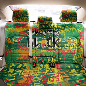 Personalized African Design Back Car Seat Cover - Unapologetically Black