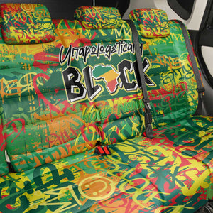 Personalized African Design Back Car Seat Cover - Unapologetically Black