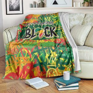 Personalized African Design Blanket - Unapologetically Black