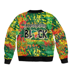 Personalized African Design Bomber Jacket - Unapologetically Black