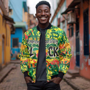 Personalized African Design Bomber Jacket - Unapologetically Black