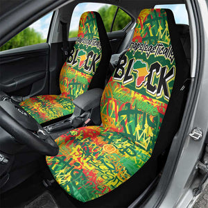 Personalized African Design Car Seat Cover - Unapologetically Black