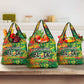 Personalized African Design Grocery Bag - Unapologetically Black