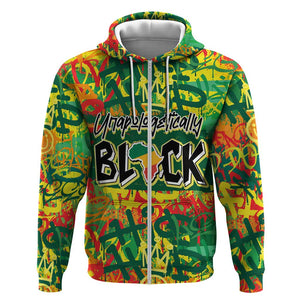 Personalized African Design Hoodie - Unapologetically Black