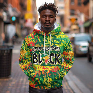 Personalized African Design Hoodie - Unapologetically Black