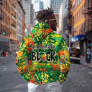 Personalized African Design Hoodie - Unapologetically Black