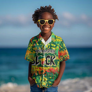 Personalized African Design Kid Hawaiian Shirt - Unapologetically Black