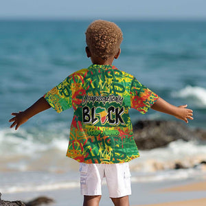 Personalized African Design Kid Hawaiian Shirt - Unapologetically Black