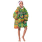 Personalized African Design KId Wearable Blanket Hoodie - Unapologetically Black