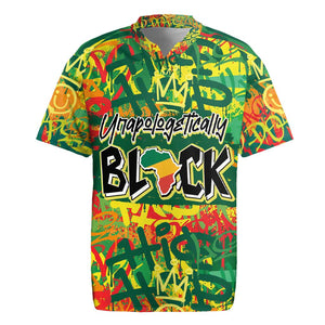 Personalized African Design Rugby Jersey - Unapologetically Black