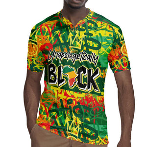 Personalized African Design Rugby Jersey - Unapologetically Black