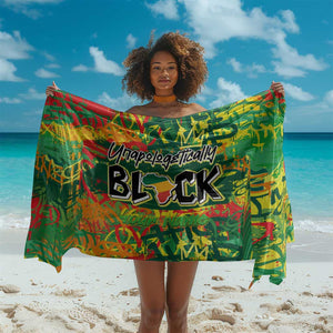 Personalized African Design Sarong - Unapologetically Black