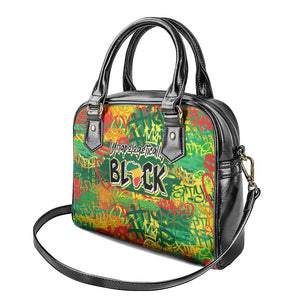 Personalized African Design Shoulder Handbag - Unapologetically Black