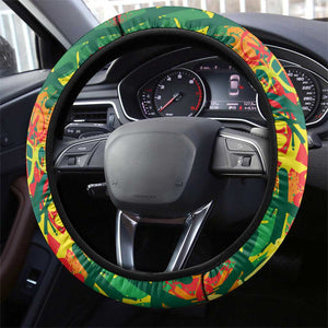 African Design Steering Wheel Cover - Unapologetically Black