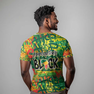 Personalized African Design T shirt - Unapologetically Black